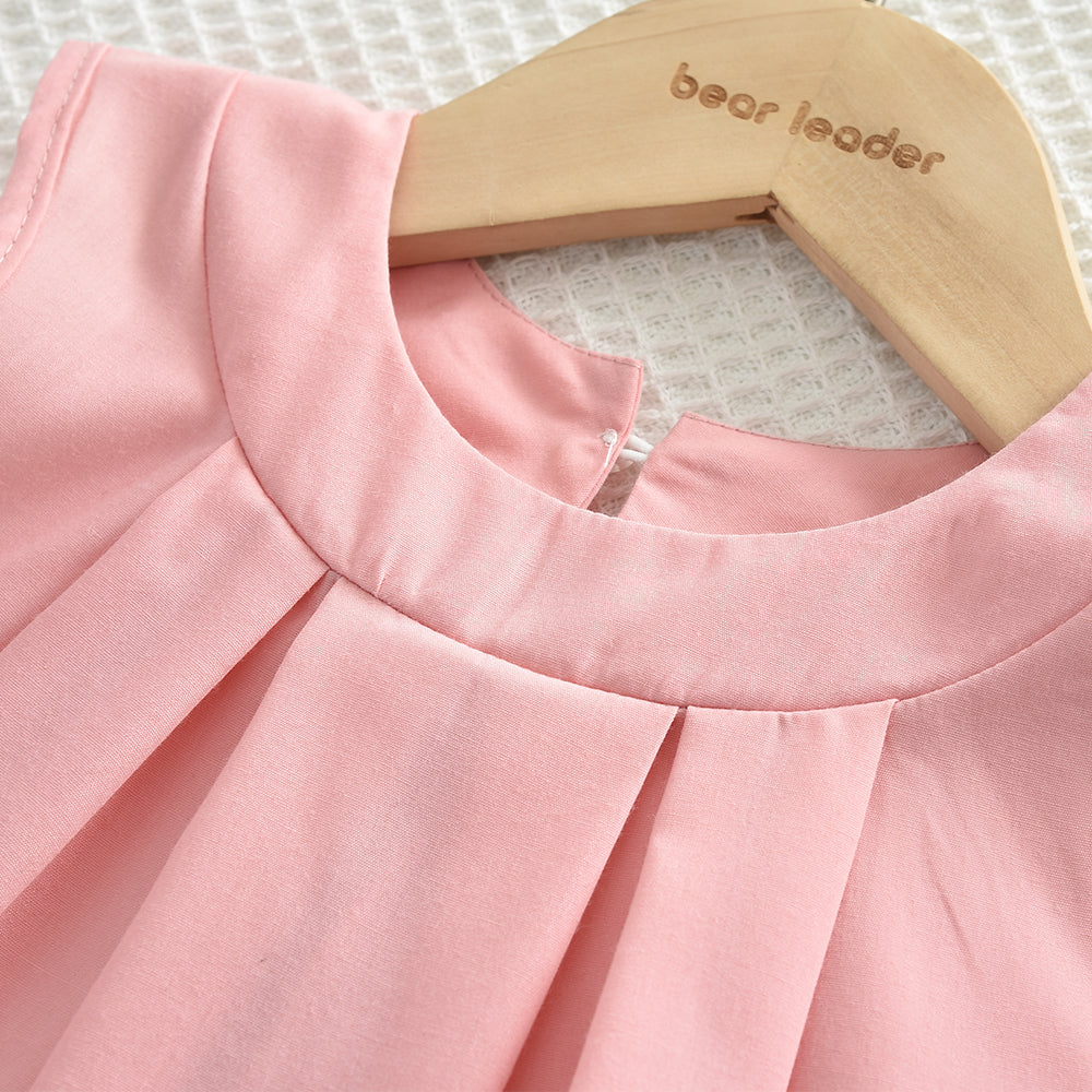 Girls' Shirt+Stripe Pant 2PCS Set