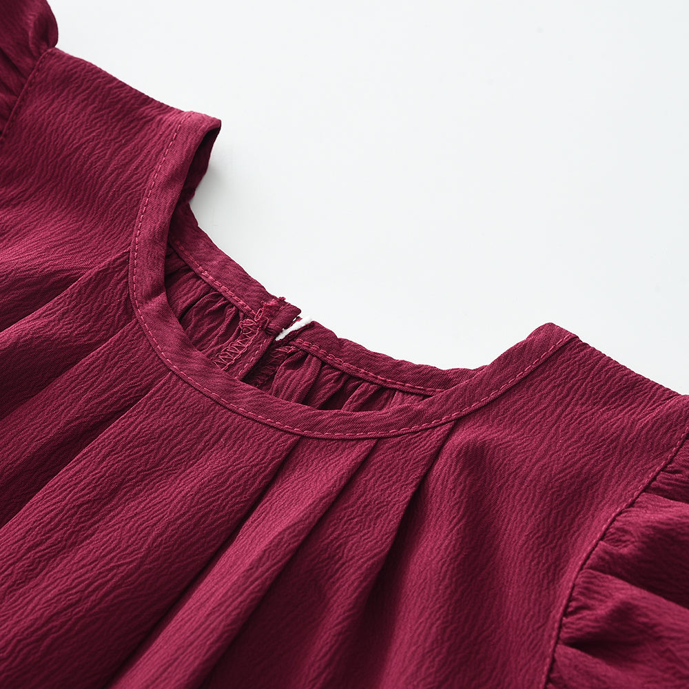 Girls' Summer Loose Casual Dress