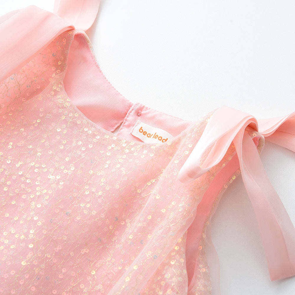 Girls' Gorgeous Mesh Princess Party Dress