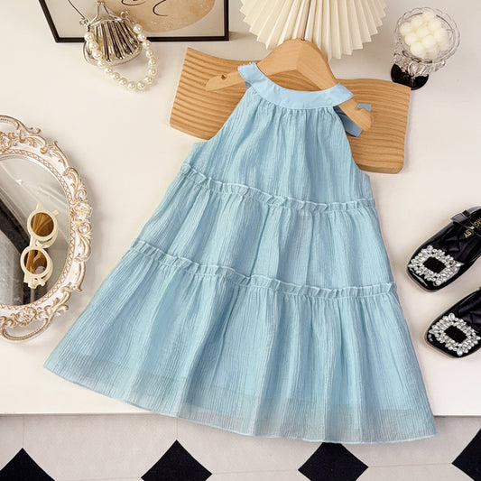 Girls' Bow-knot Princess Sundress