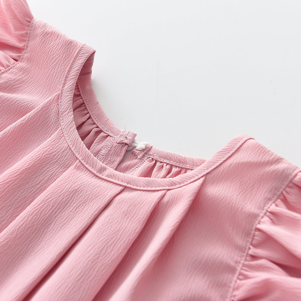 Girls' Summer Loose Casual Dress
