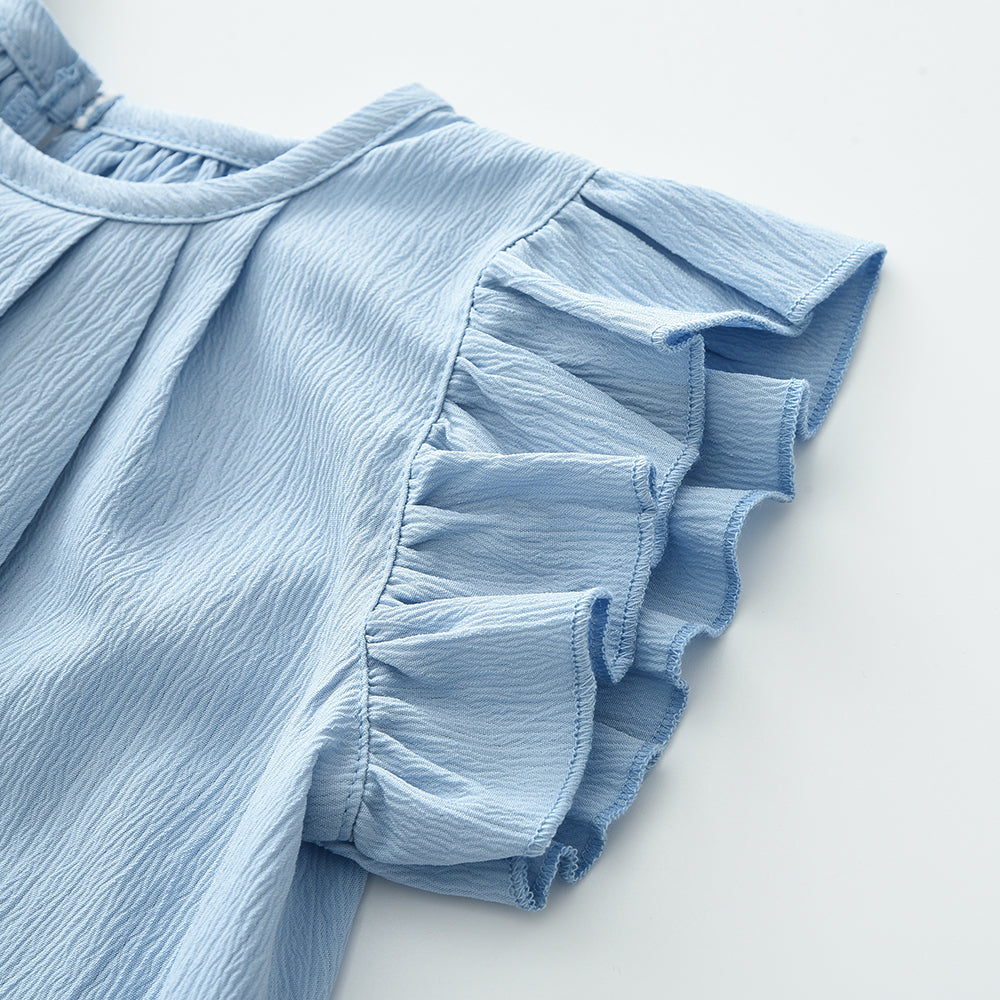 Girls' Summer Loose Casual Dress
