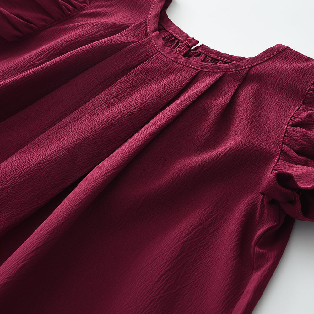Girls' Summer Loose Casual Dress