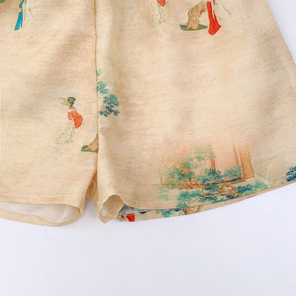 Girls' Chinese Style Ancient Printing Set
