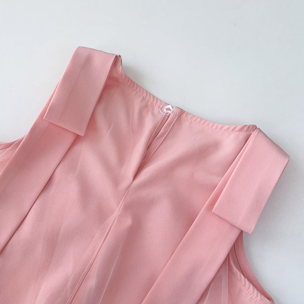 Girls' Mesh Princess Dress