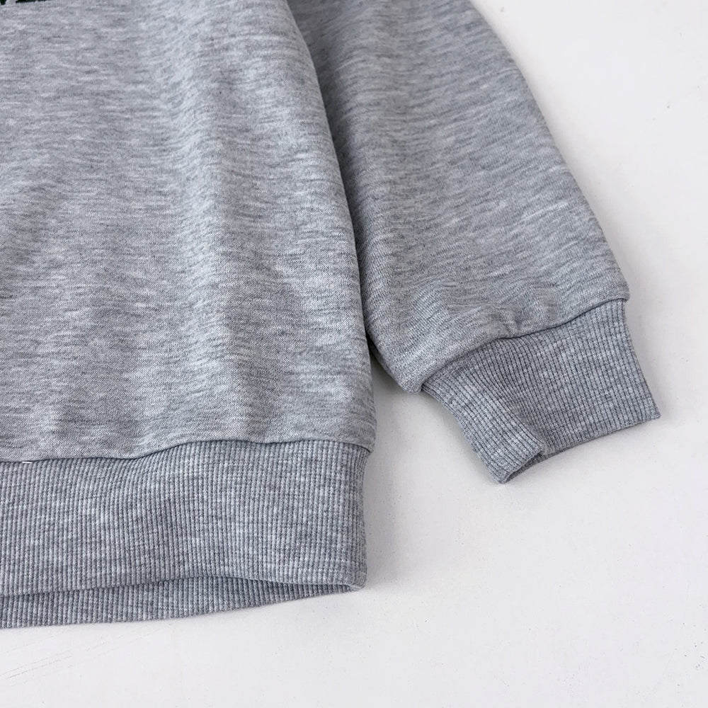 Girls' Casual Letter Top+Pant Sports Set