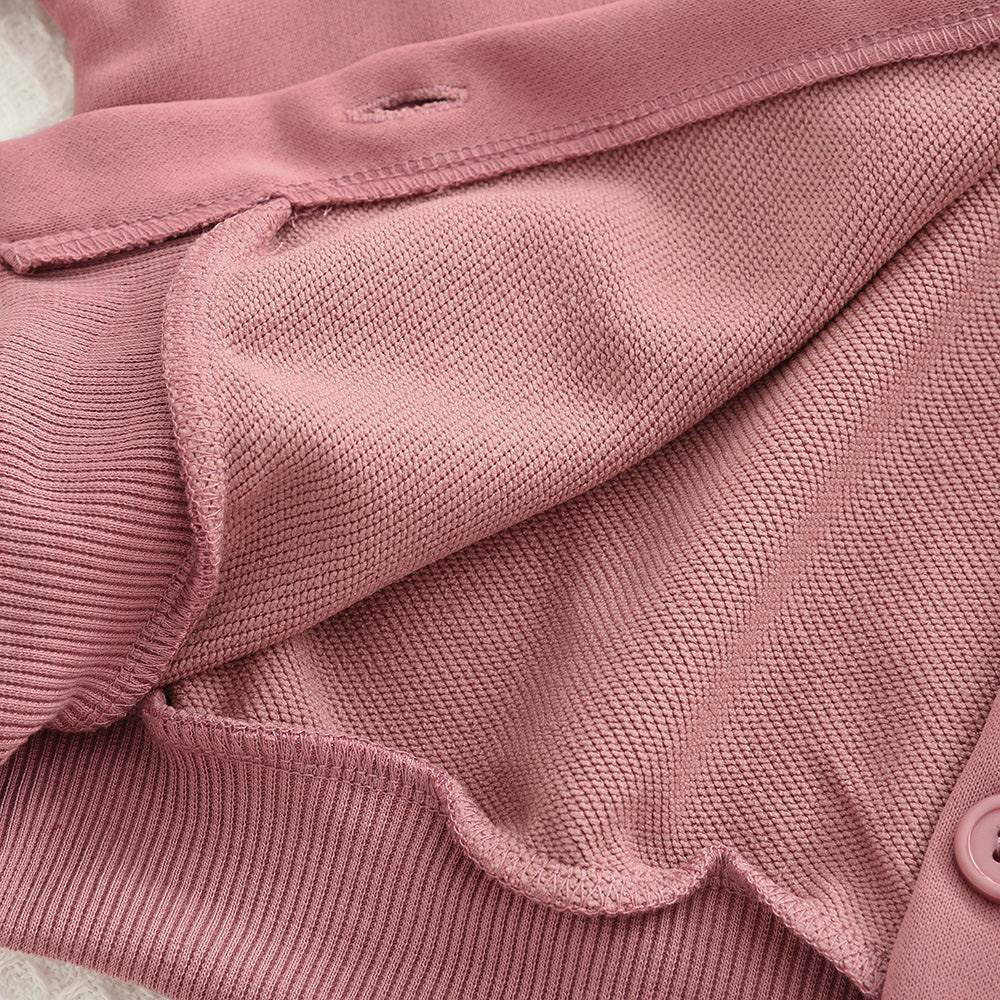 Girls' Letter Sleeve Casual Set