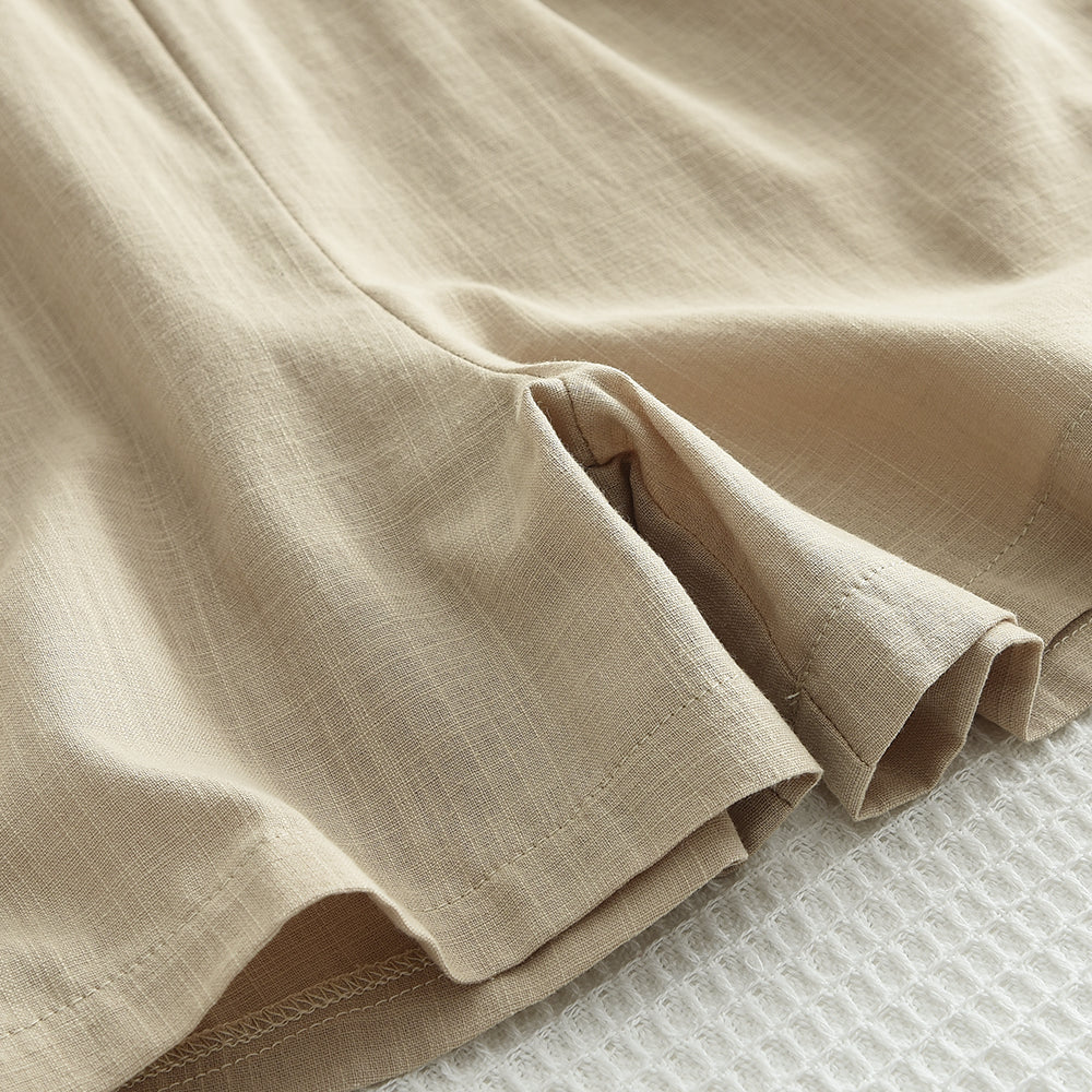 Girls' Jumpsuits 100% Cotton Ruffle Rompers Outfit