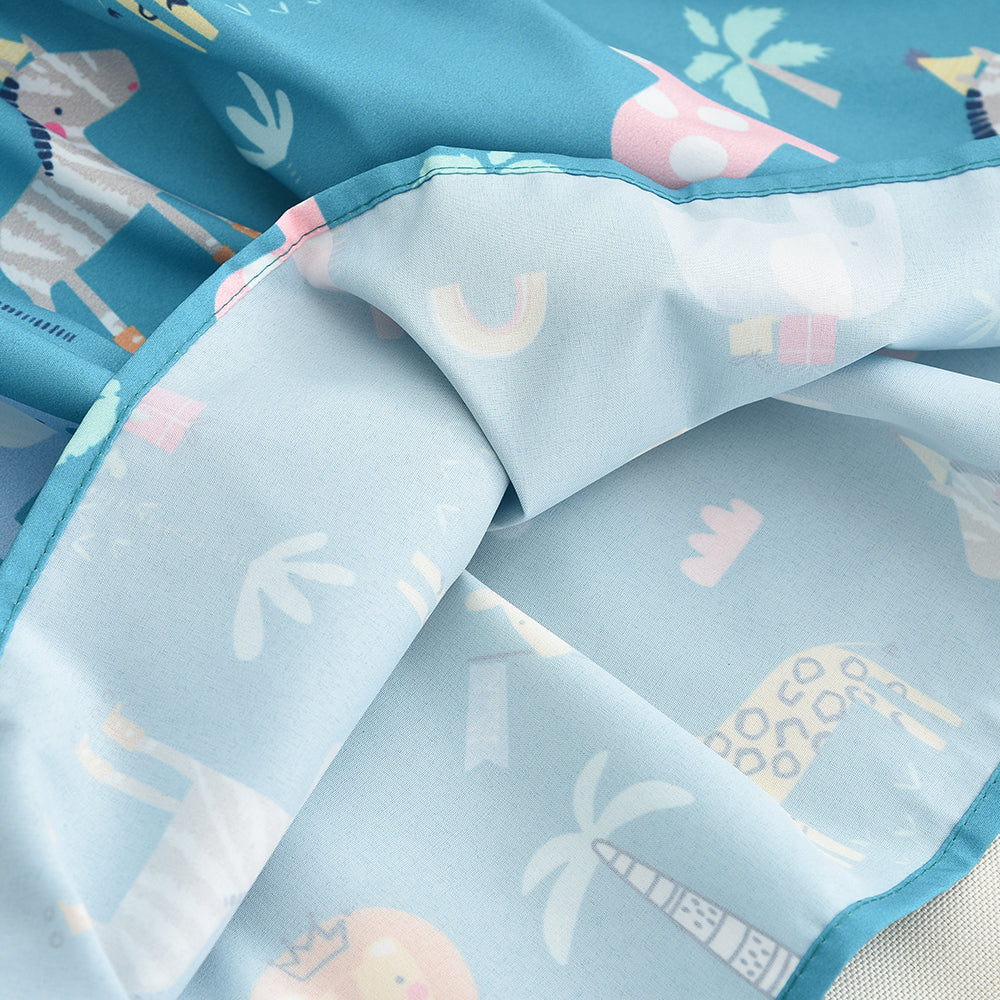 Girls' Cartoon Printing Cute Dress