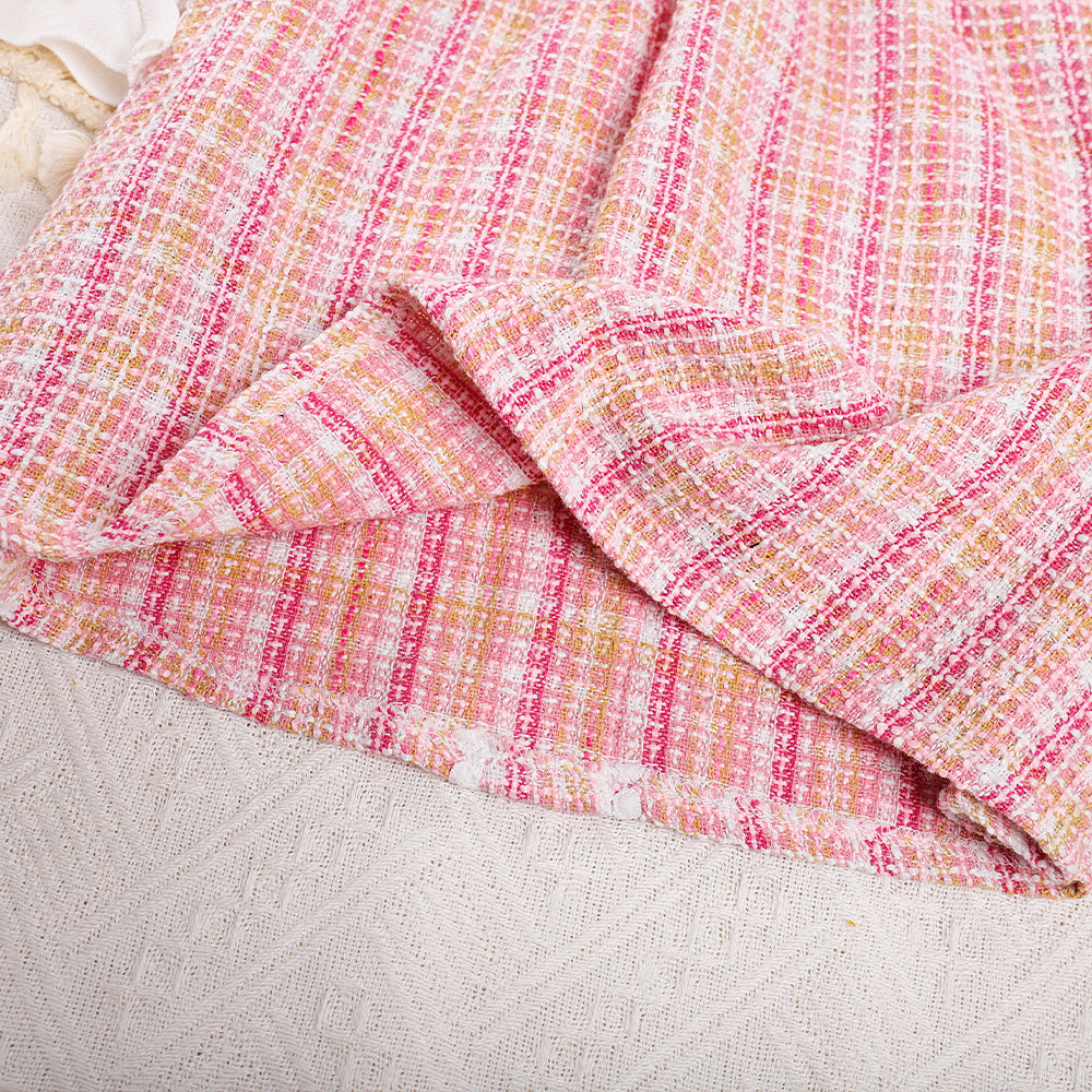 Girls' Plaid Pattern Elegant Dress