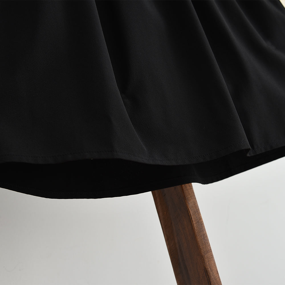 Girls' Bow-knot Patchwork Elegant Dress