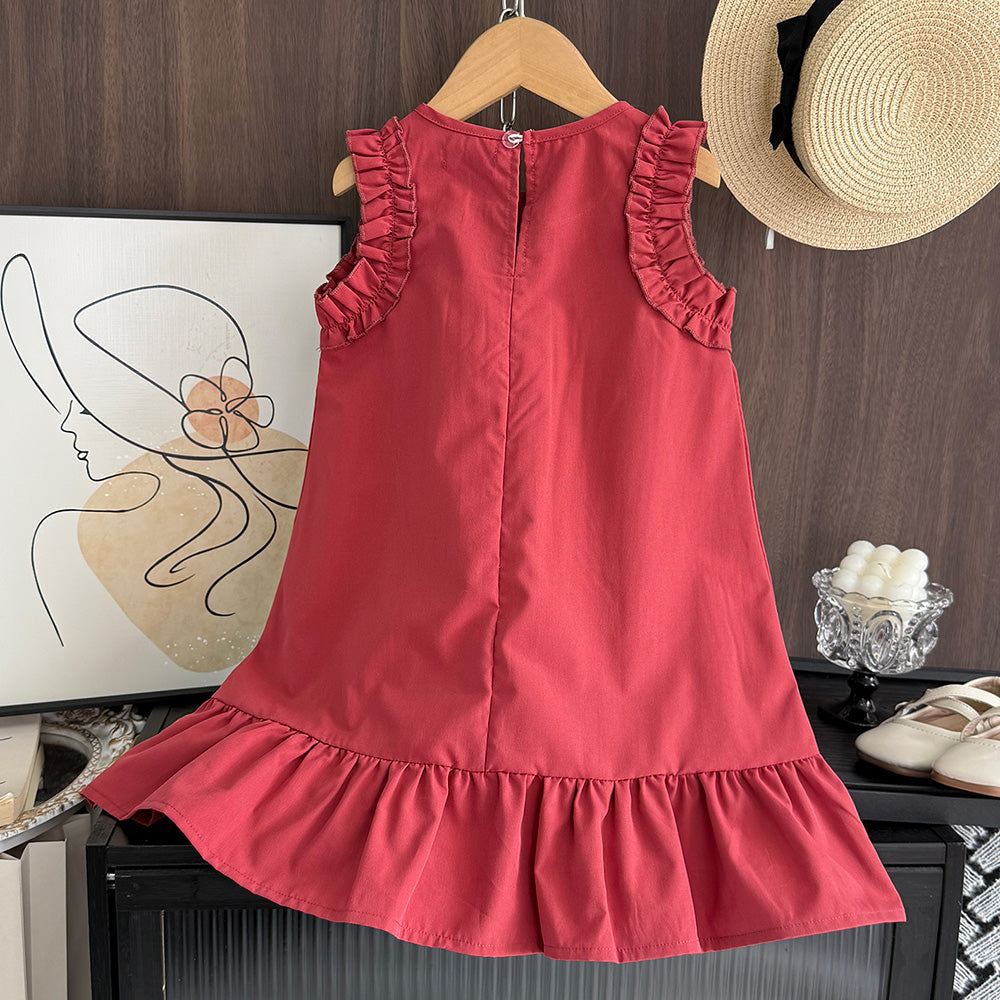 Girls' Summer Elegant Dress