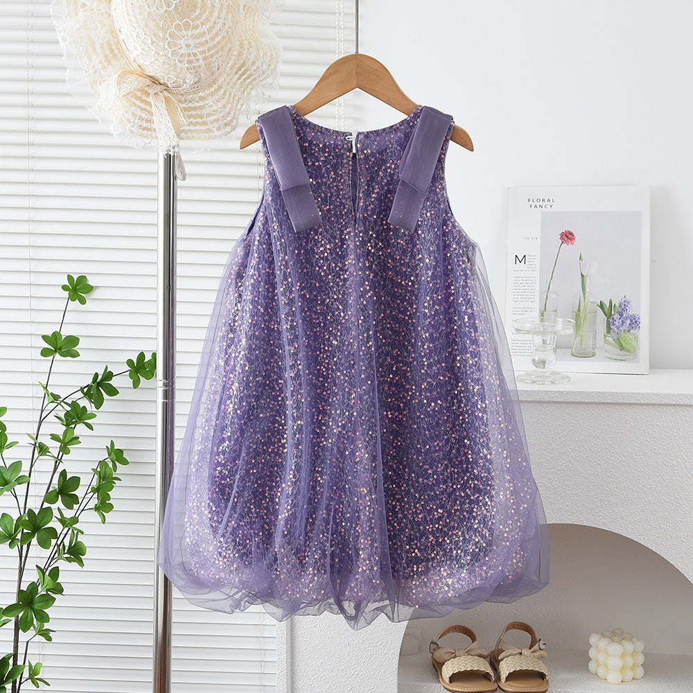 Girls' Gorgeous Mesh Princess Party Dress