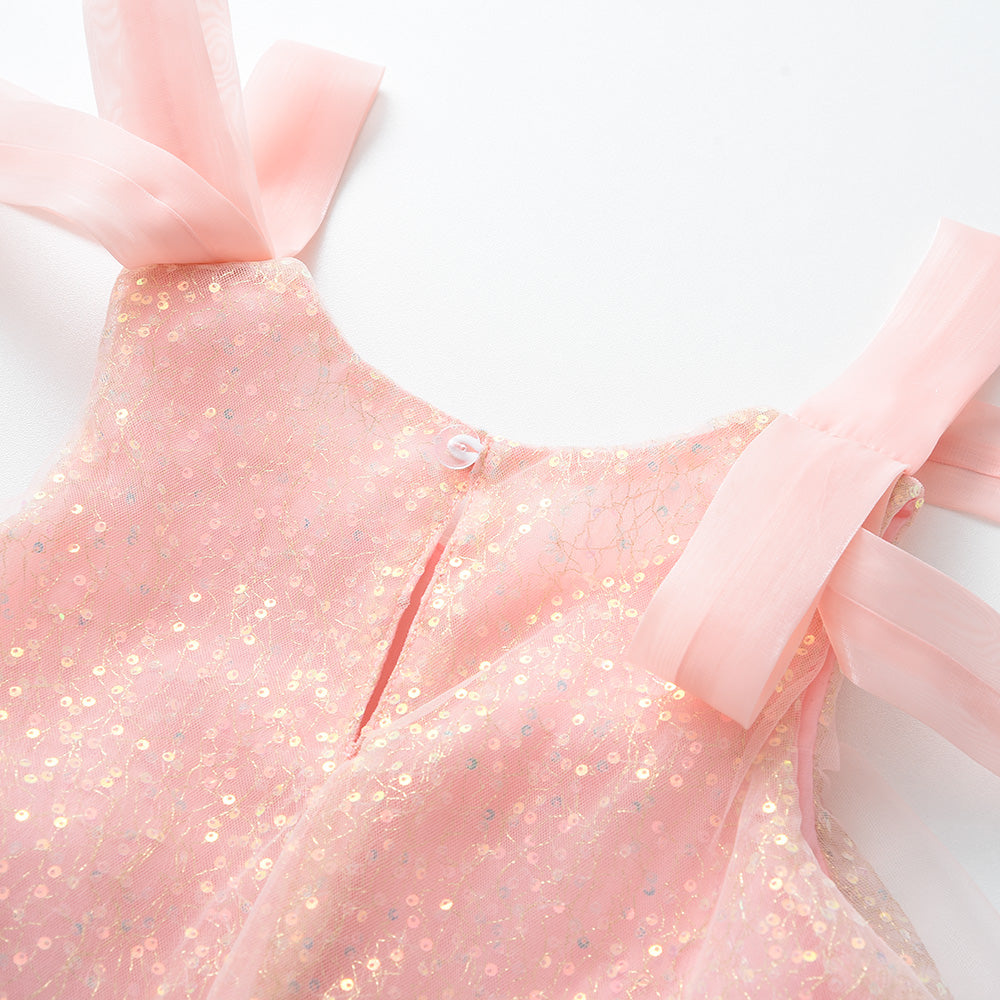 Girls' Gorgeous Mesh Princess Party Dress