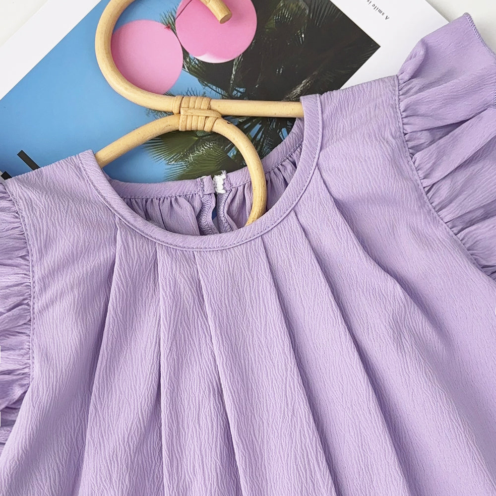 Girls' Summer Loose Casual Dress