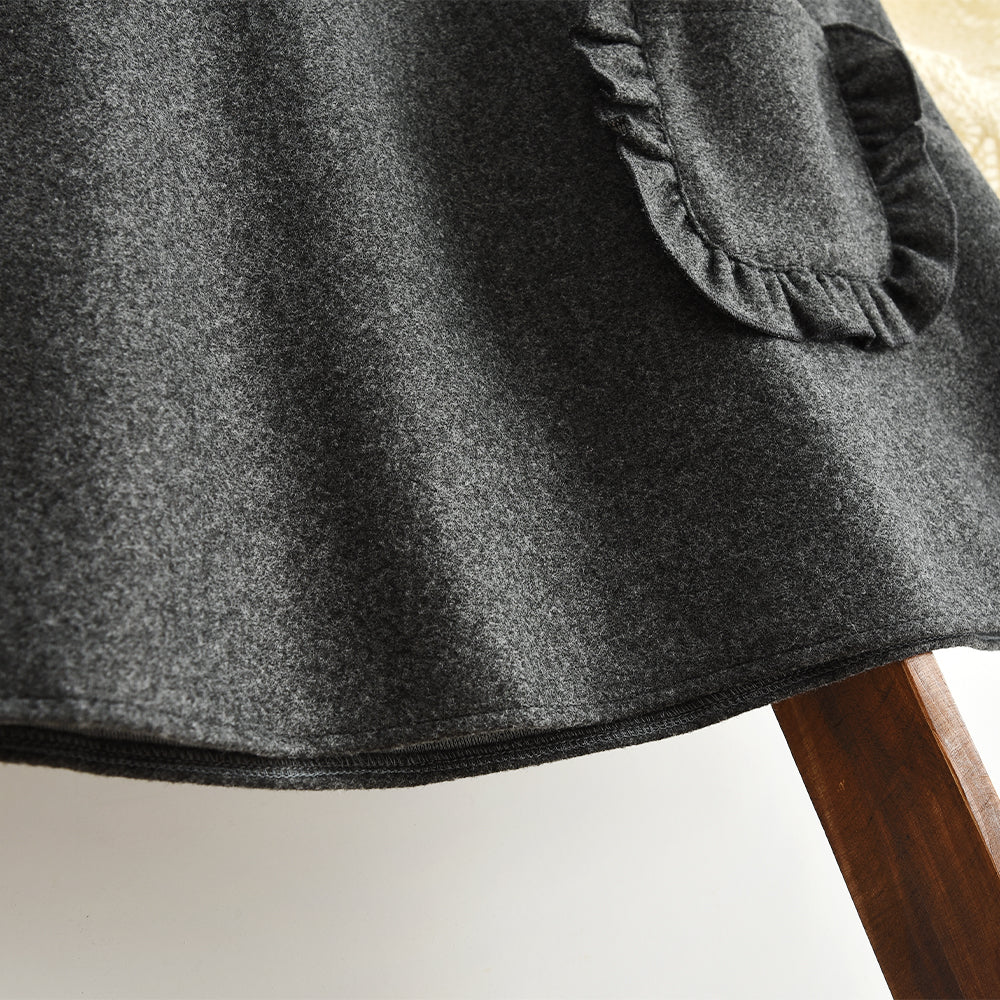 Girls' Long Sleeve T-shirt Vest Dress 2pcs Set