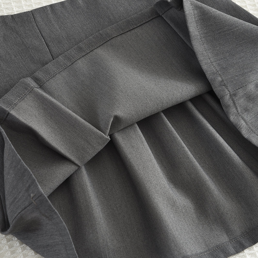 Girls' Rose Top+Cute Skirt Fashion Set