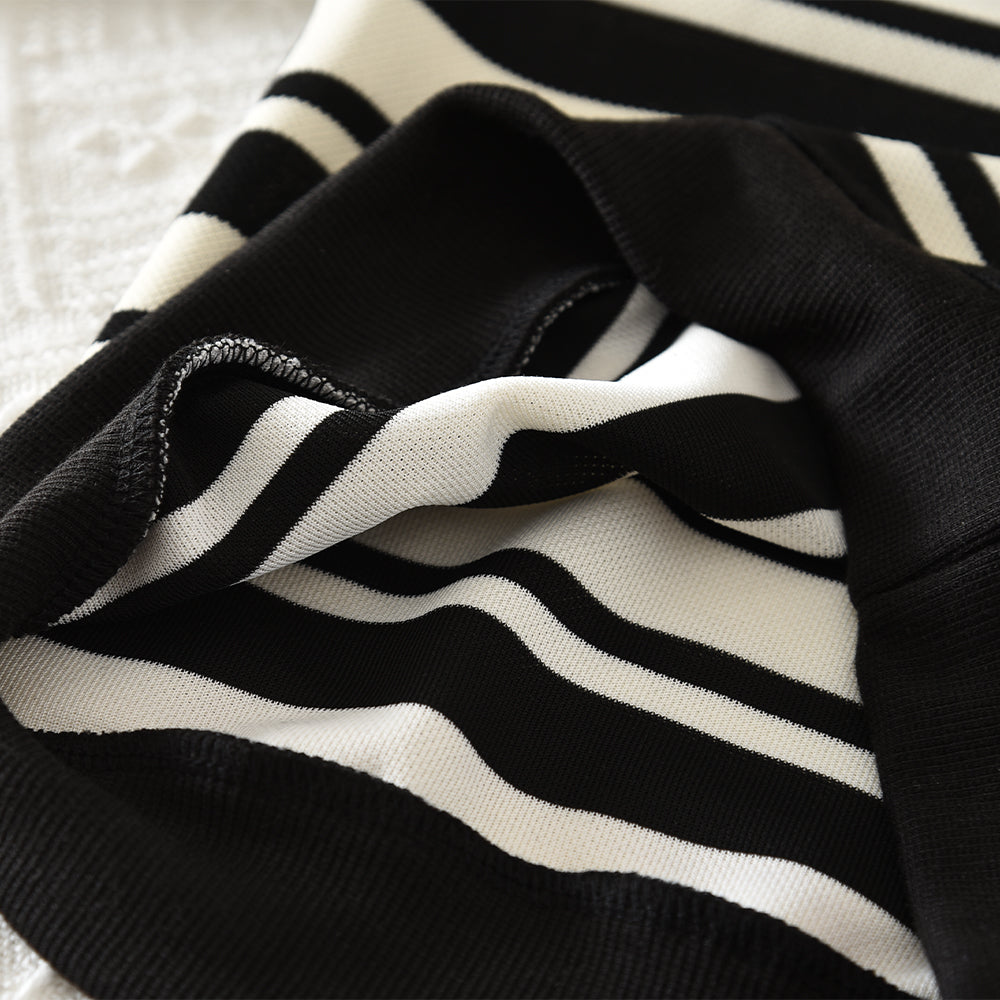 Girls' Classic Stripes Skirt Set