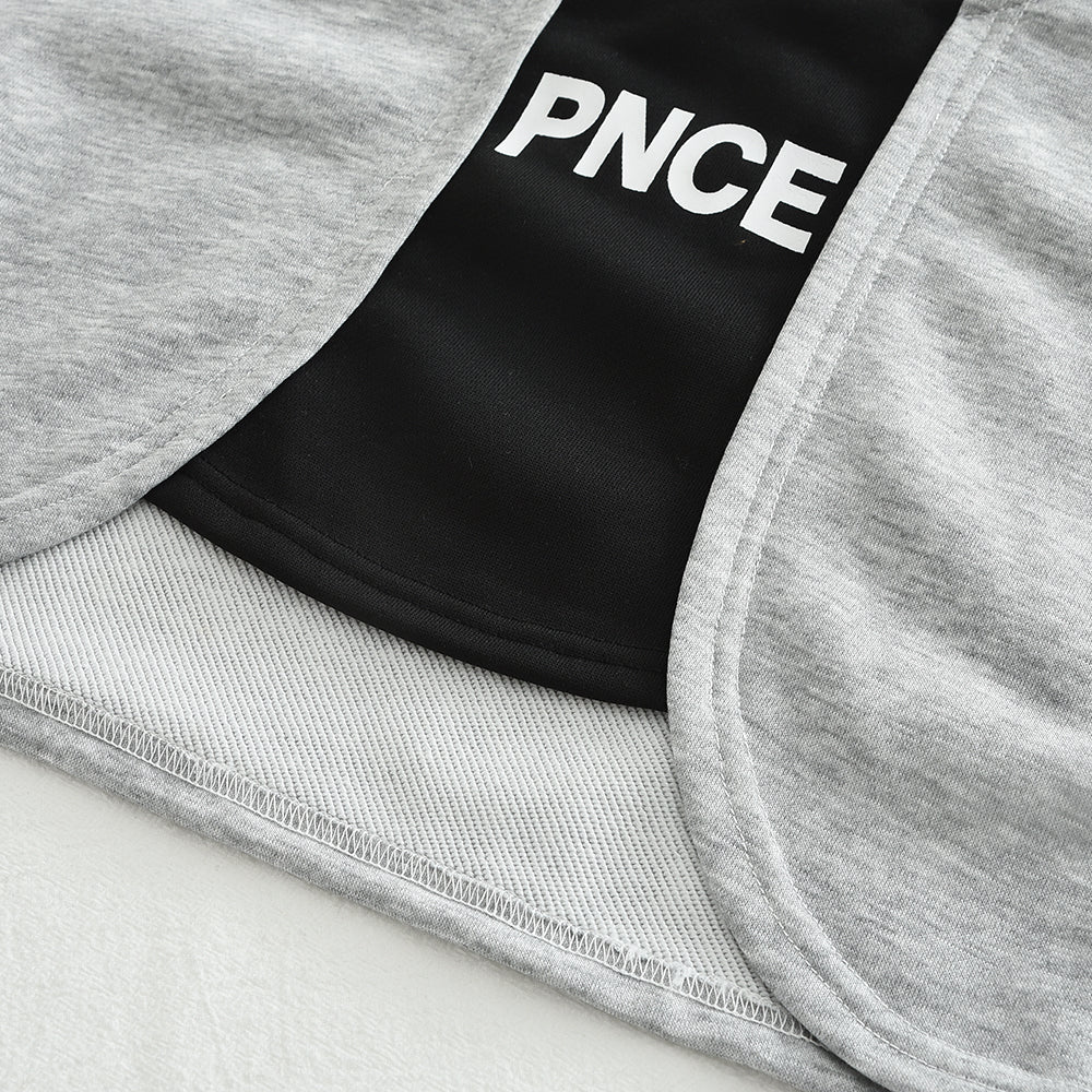 Girls' Letter Top+Flared Pant Casual Set