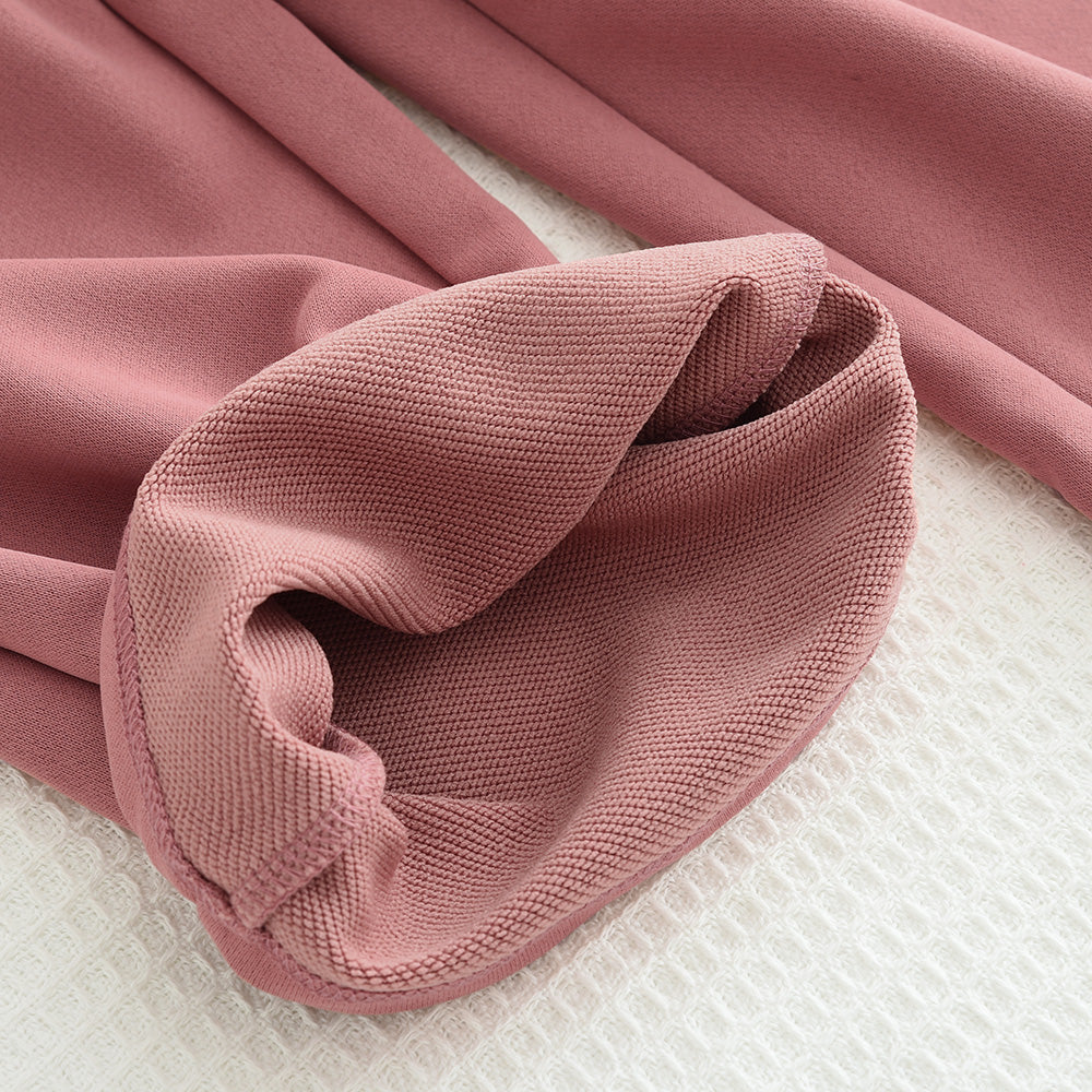 Girls' Letter Sleeve Casual Set