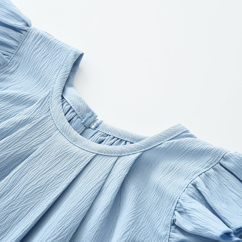 Girls' Summer Loose Casual Dress