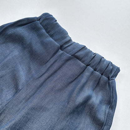 Long Sleeve T-shirt+Vest+Ruffle Pants 3pcs Girls' Fashion Outfit