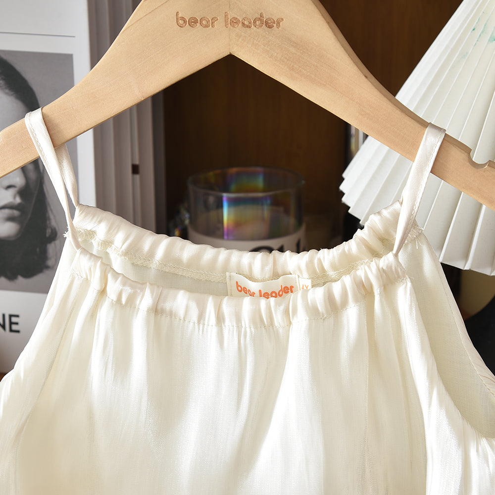 Ruffle Multi-Layers Kid Girls' Elegant Summer Dress