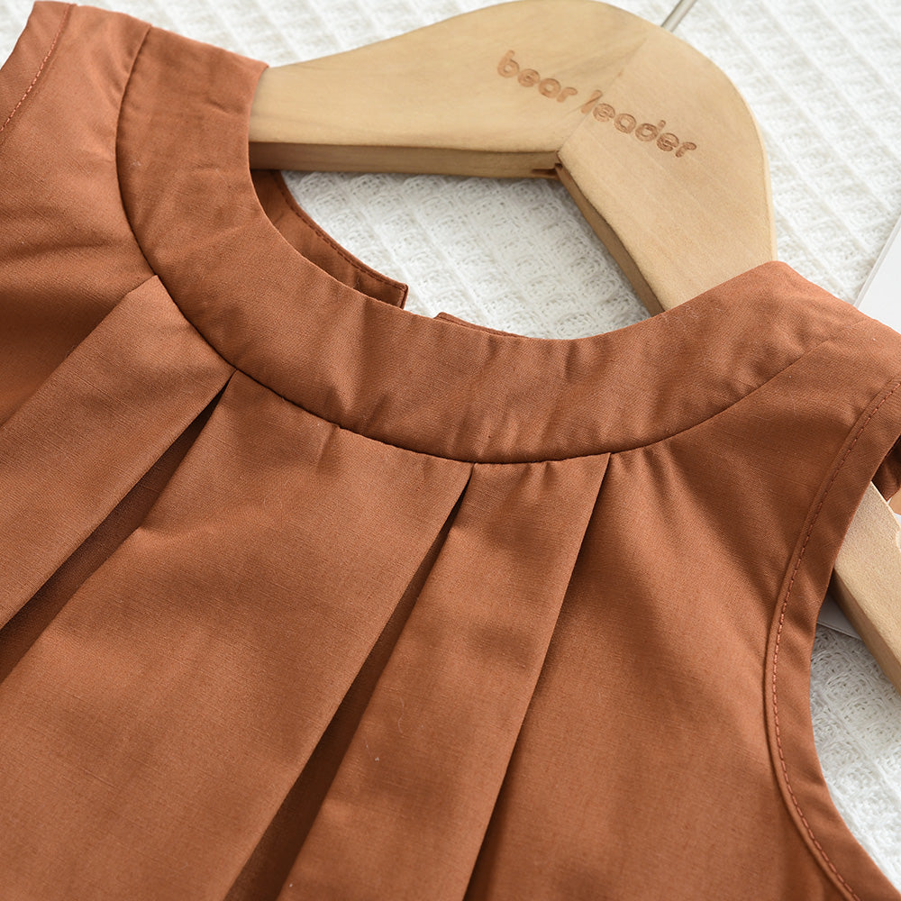 Girls' Shirt+Stripe Pant 2PCS Set