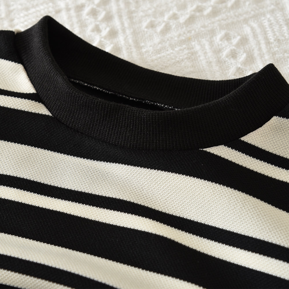 Girls' Classic Stripes Skirt Set