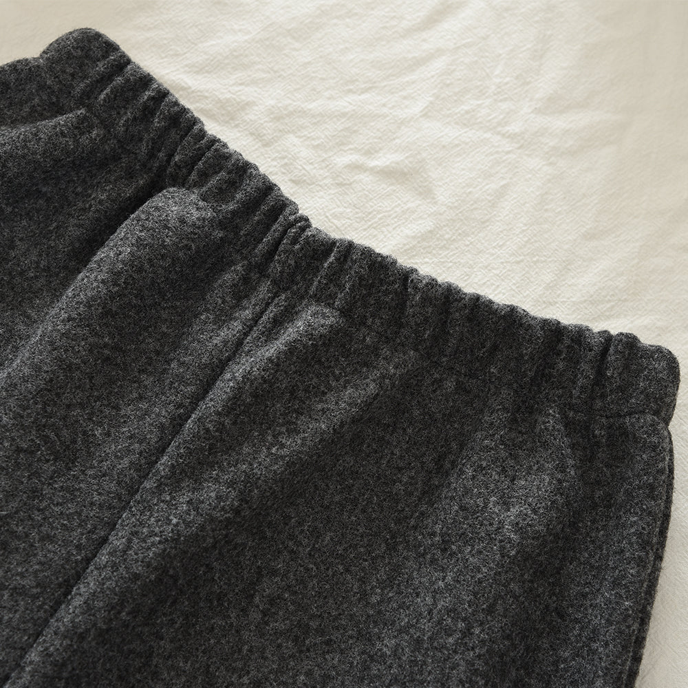 Long Sleeve T-shirt+Lace Vest+Wide Leg Pants Girls' 3pcs Fashion Outfit