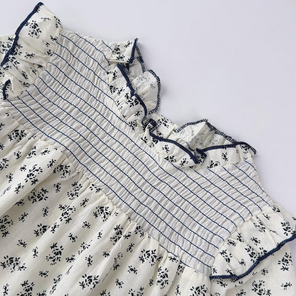 Girls' Long Sleeve Printing Blouse
