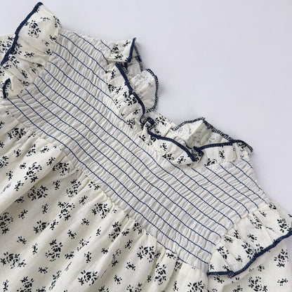Girls' Long Sleeve Printing Blouse