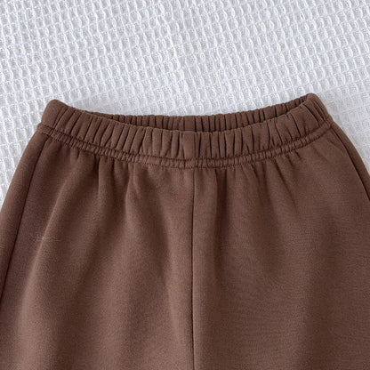 Girls' Lace Hoodie+Pant Vintage Set