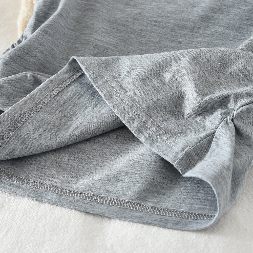 Cute Bow Sleeveless T-shirt+Plaid Shorts Girls' Lovely Outfit