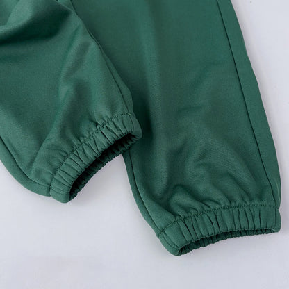 Girls' Casual Letter Top+Pant Sports Set