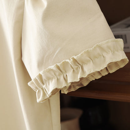 Girls' Ruffle T-shirt+Pant Casual Set