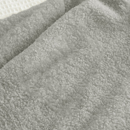 Girls' Bow Fluffy Top+Skirt 2pcs Casual Set