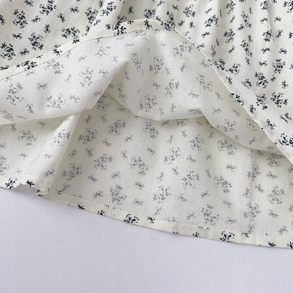 Girls' Long Sleeve Printing Blouse