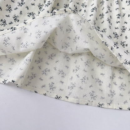 Girls' Long Sleeve Printing Blouse