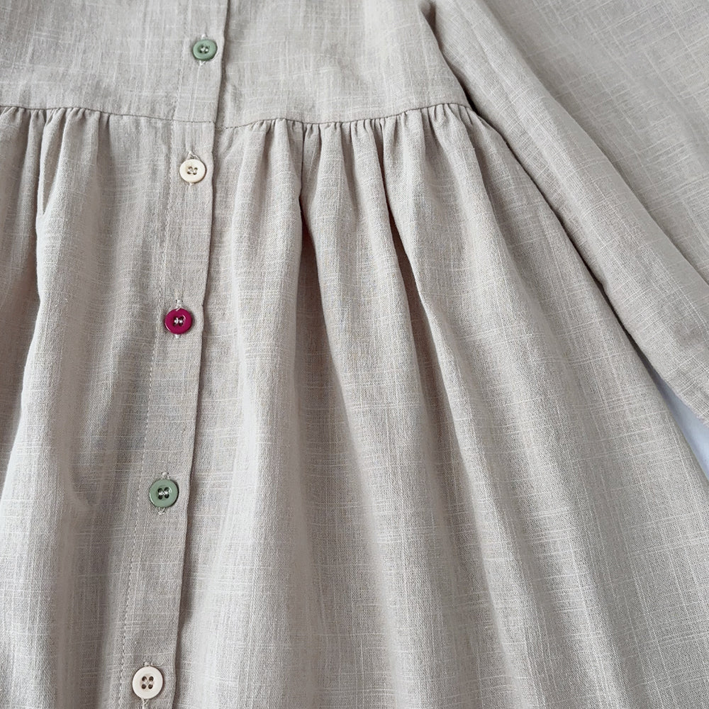 Girls' Organic Cotton Casual Dress