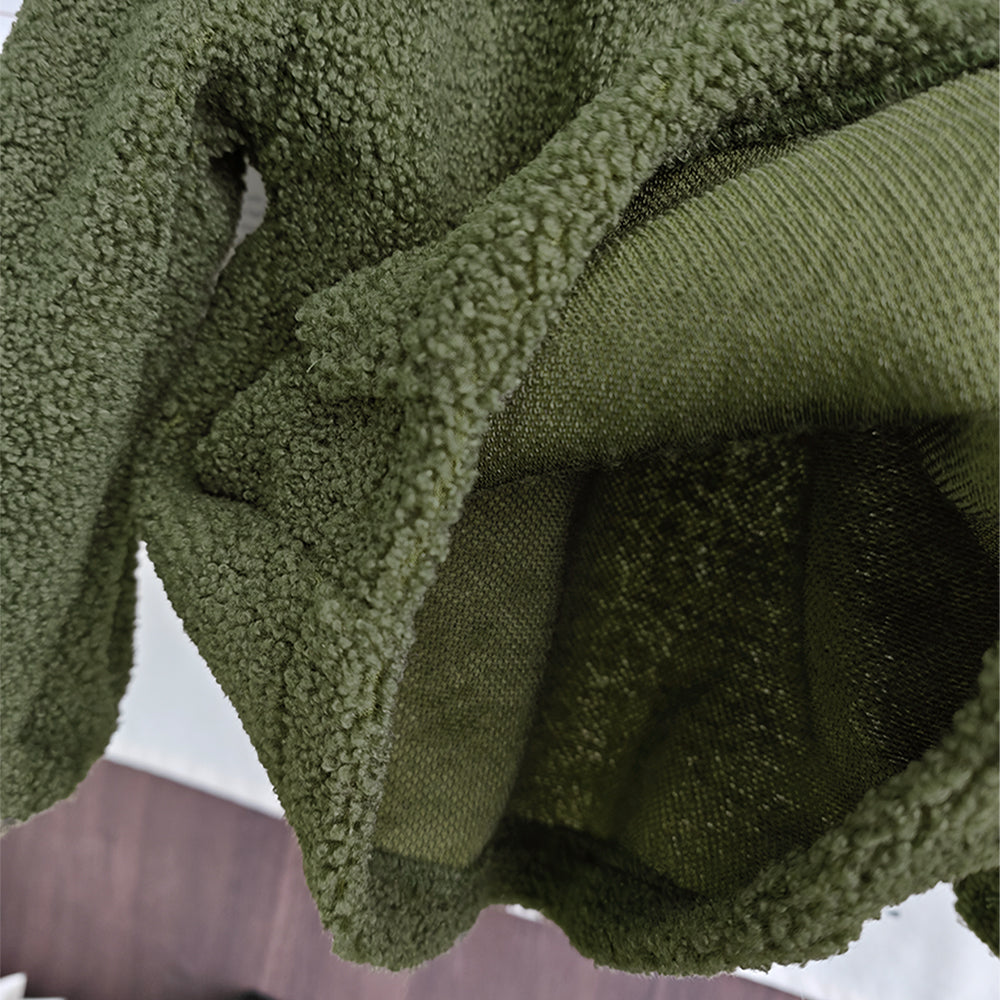 Letter Half Zip Top+Sweatpants Girls'&Boys Sports Set