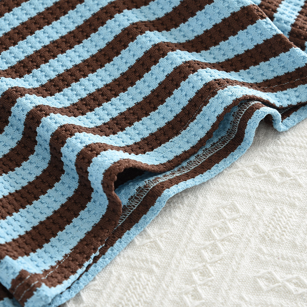 Girls' Contrast Colors Stripes Set
