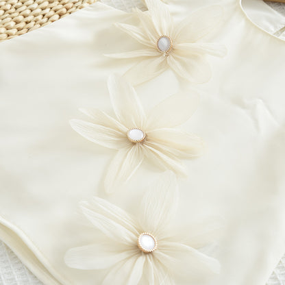 Girls' Flowers Shorts Elegant Set