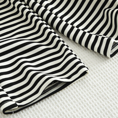 Girls' Stripes Cute Casual Set