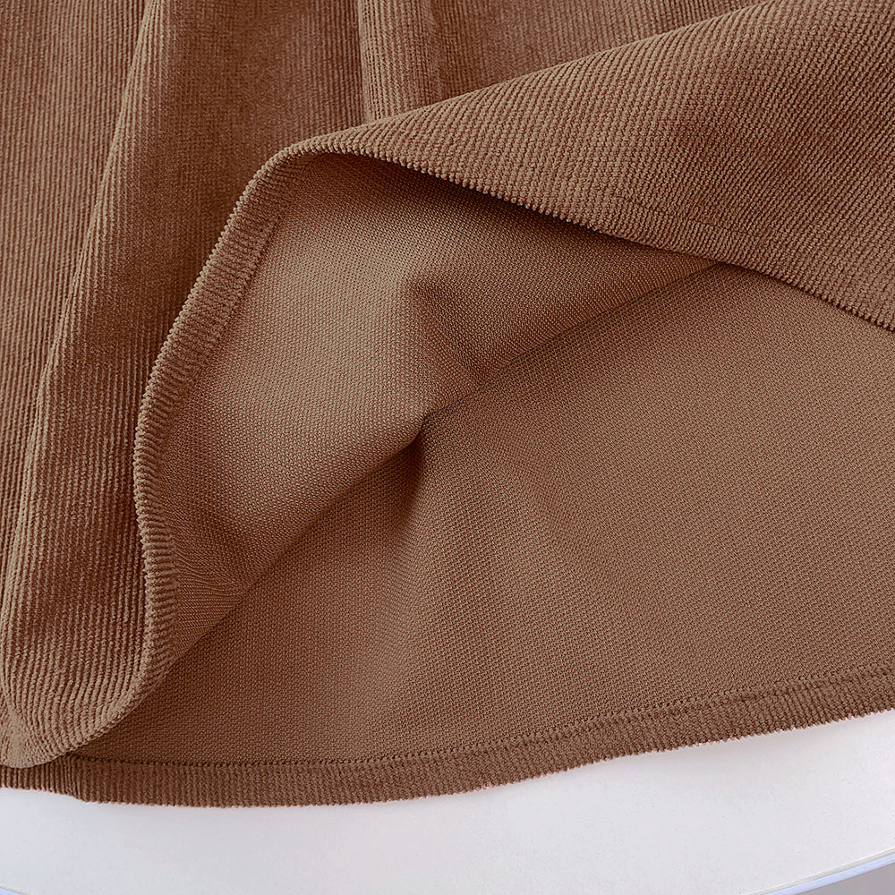 Girls' Ruffle Long Sleeve Casual Dress