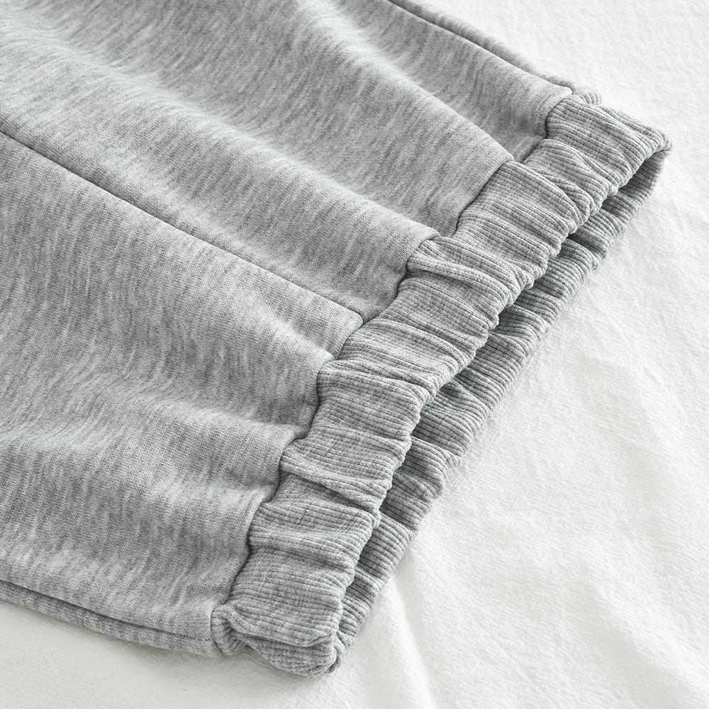 Girls' Letter Top+Flared Pant Casual Set
