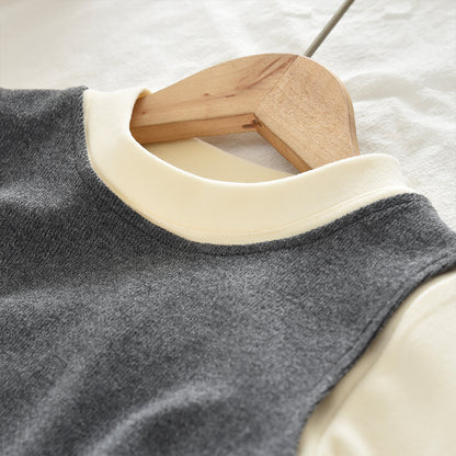 Long Sleeve T-shirt+Trousers 2pcs Casual Girls Clothes Fall&Winter Loungewear Set