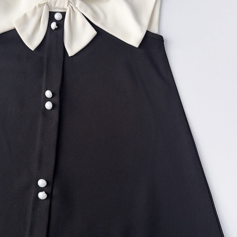 Girls' Big Bow-knot Elegant Dress