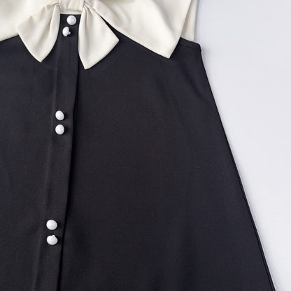 Girls' Big Bow-knot Elegant Dress
