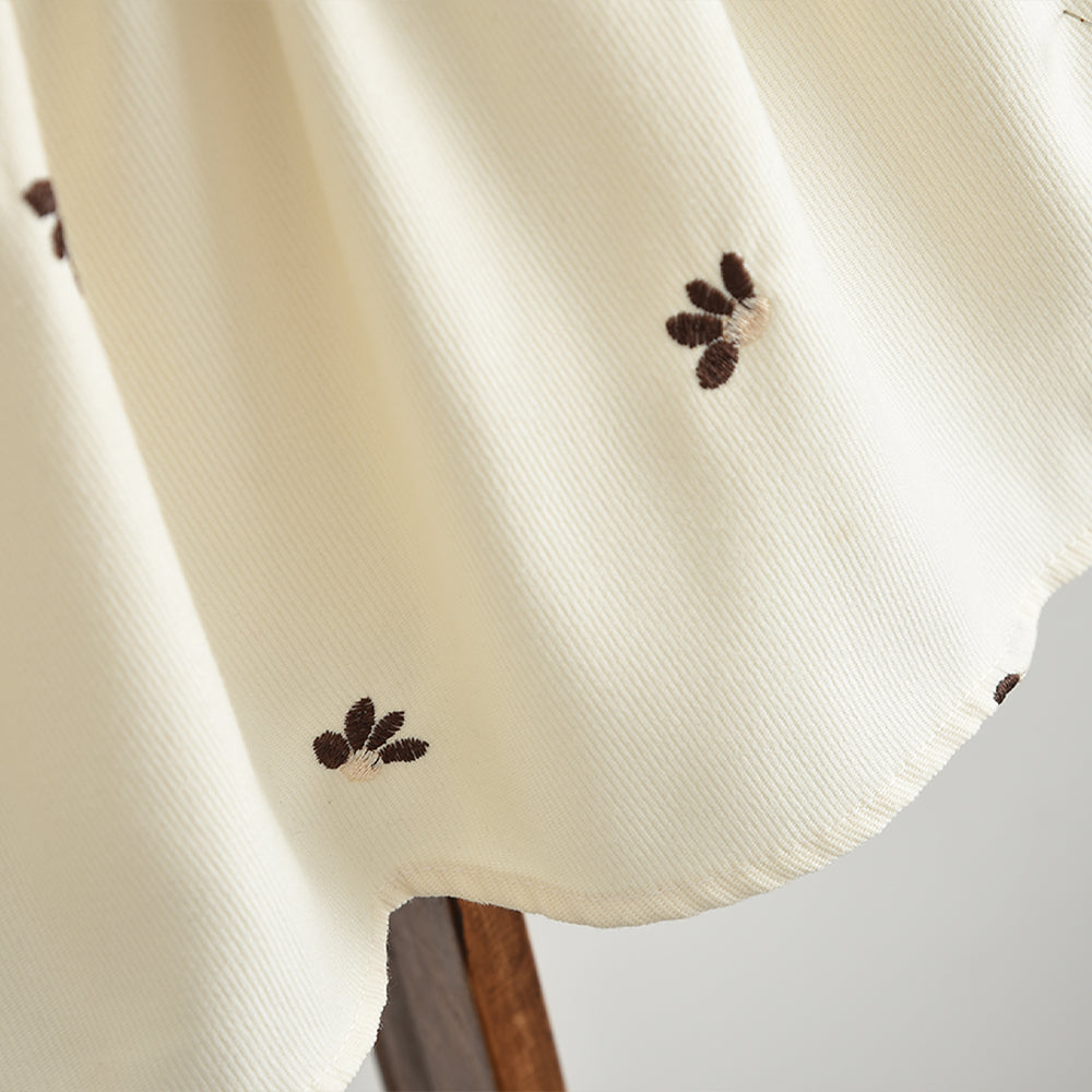 Peter Pan Collar Embroidery Cute Baby Dress